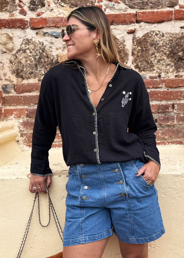 Camisa Lola Bordado