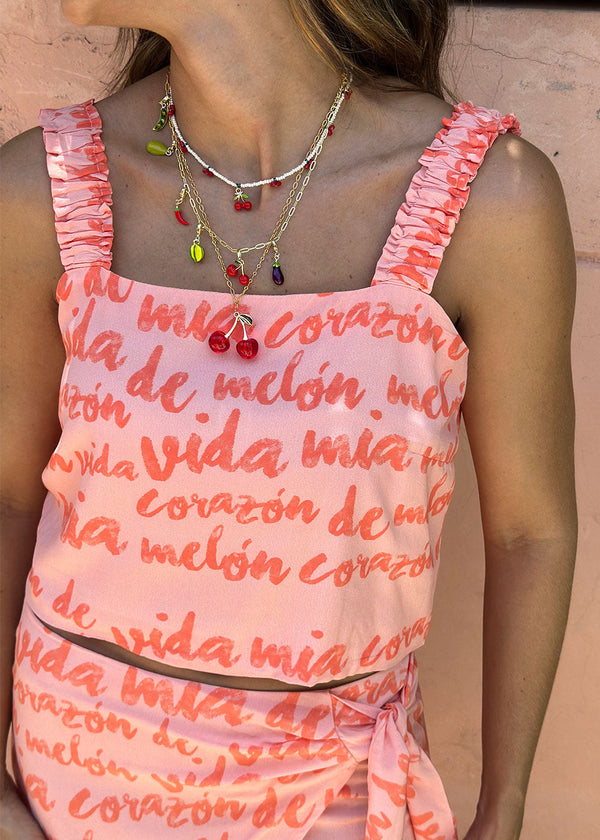 Blusa Felisa Texto