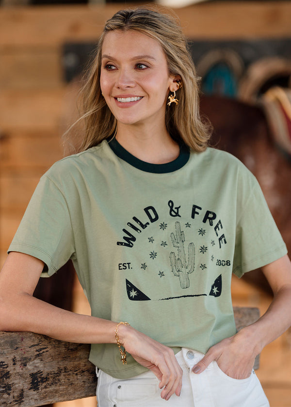 Camiseta Faustina Verde