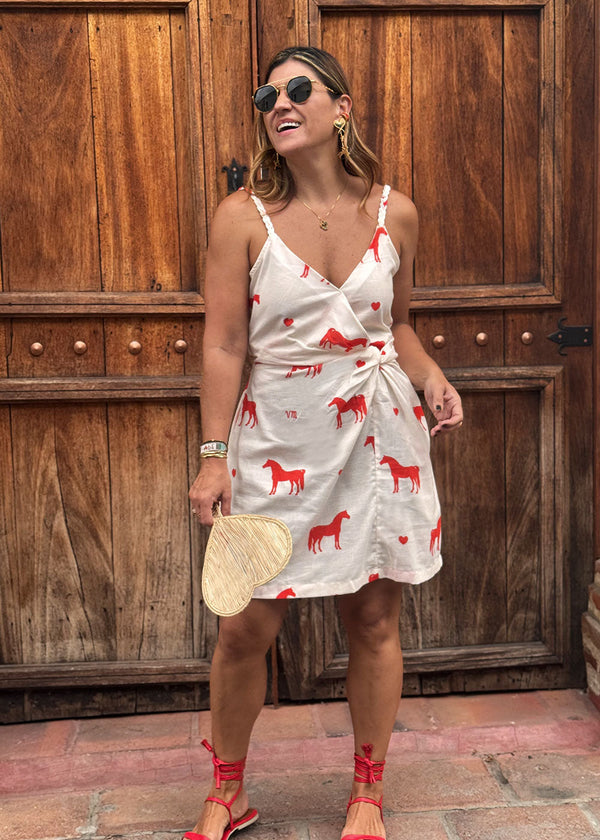 Alfonsina Horses Dress